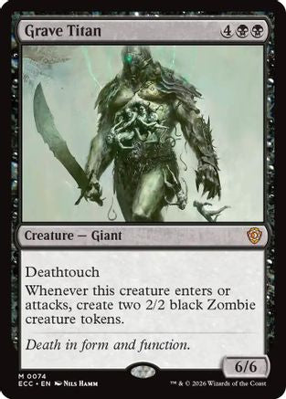 Grave Titan  [Commander: Lorwyn Eclipsed]