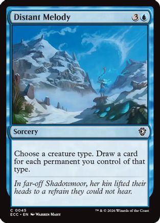 Distant Melody  [Commander: Lorwyn Eclipsed]