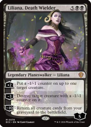 Liliana, Death Wielder  [Commander: Lorwyn Eclipsed]