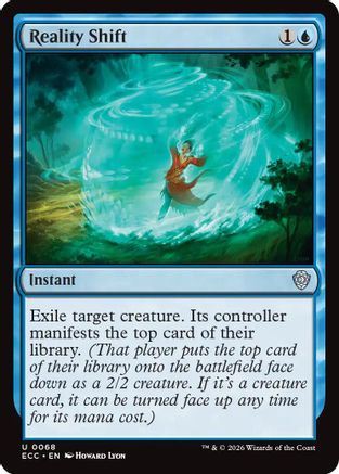 Reality Shift  [Commander: Lorwyn Eclipsed]
