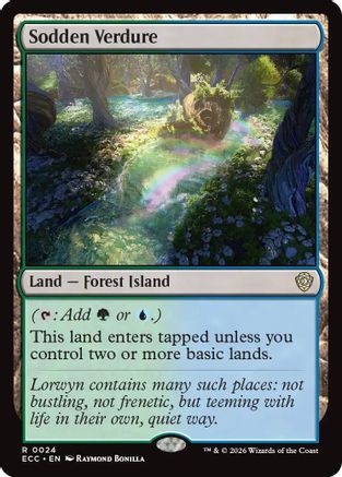 Sodden Verdure  [Commander: Lorwyn Eclipsed]