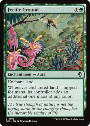 Fertile Ground  [Commander: Lorwyn Eclipsed]