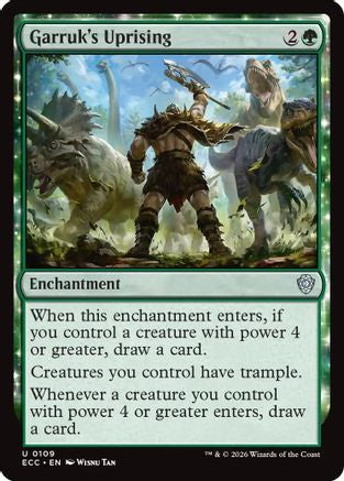 Garruk's Uprising  [Commander: Lorwyn Eclipsed]