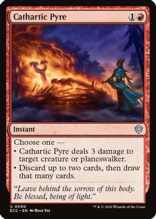 Cathartic Pyre  [Commander: Lorwyn Eclipsed]