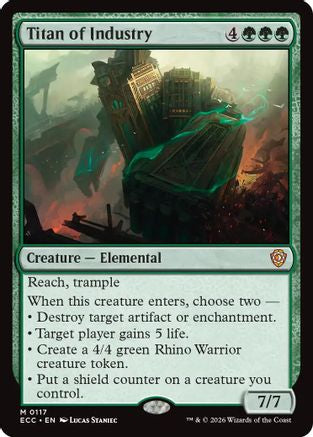 Titan of Industry  [Commander: Lorwyn Eclipsed]