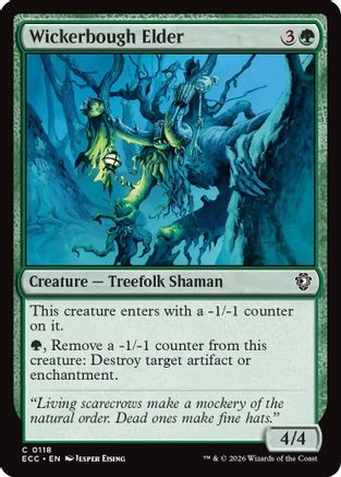 Wickerbough Elder  [Commander: Lorwyn Eclipsed]