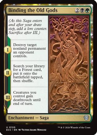 Binding the Old Gods  [Commander: Lorwyn Eclipsed]