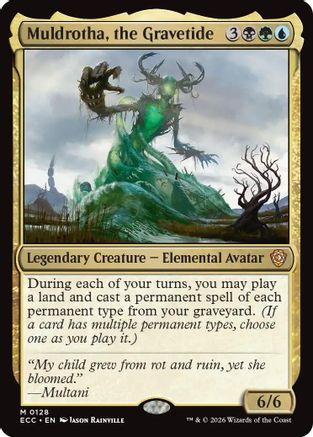 Muldrotha, the Gravetide  [Commander: Lorwyn Eclipsed]