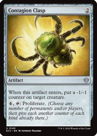 Contagion Clasp  [Commander: Lorwyn Eclipsed]
