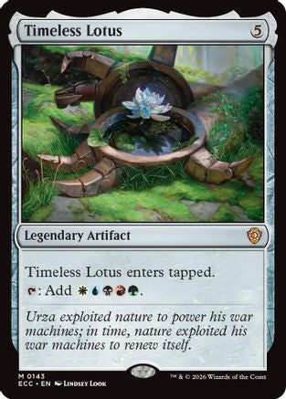 Timeless Lotus  [Commander: Lorwyn Eclipsed]