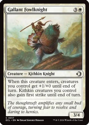 Gallant Fowlknight  [Lorwyn Eclipsed]