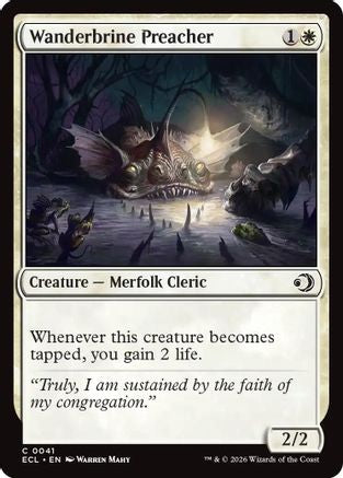 Wanderbrine Preacher  [Lorwyn Eclipsed]