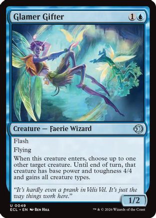 Glamer Gifter  [Lorwyn Eclipsed] Foil