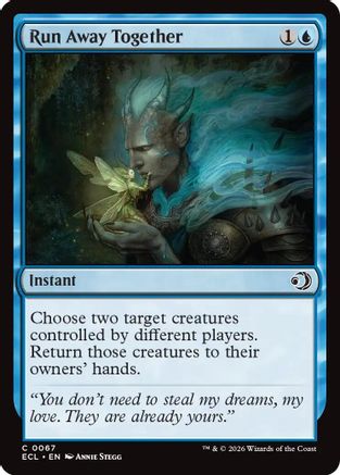 Run Away Together  [Lorwyn Eclipsed] Foil