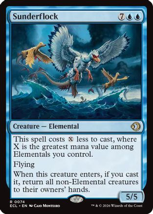 Sunderflock  [Lorwyn Eclipsed]