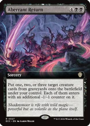Aberrant Return (Extended Art)  [Commander: Lorwyn Eclipsed]