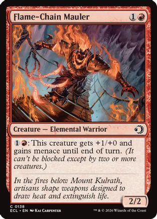 Flame-Chain Mauler  [Lorwyn Eclipsed]