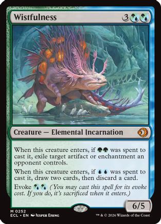 Wistfulness  [Lorwyn Eclipsed] Foil