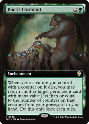 Puca's Covenant (Extended Art)  [Commander: Lorwyn Eclipsed]
