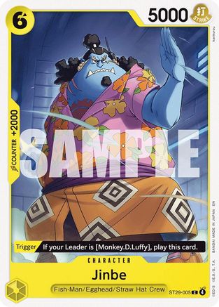 Jinbe (ST29-005) - [Starter Deck 29: Egghead]