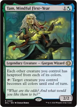 Tam, Mindful First-Year  [Lorwyn Eclipsed] Foil