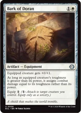 Bark of Doran  [Lorwyn Eclipsed] Foil