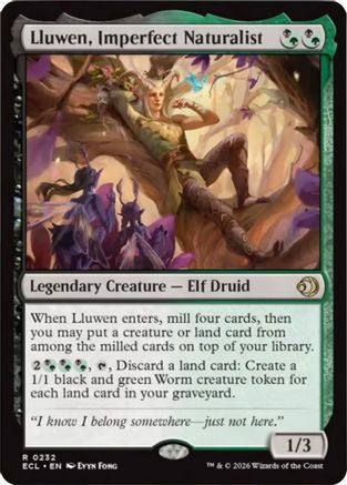 Lluwen, Imperfect Naturalist  [Lorwyn Eclipsed]