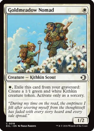 Goldmeadow Nomad  [Lorwyn Eclipsed] Foil