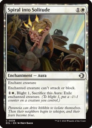 Spiral into Solitude  [Lorwyn Eclipsed] Foil