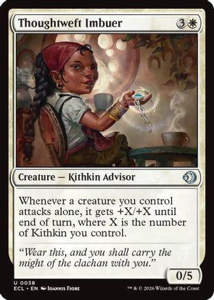Thoughtweft Imbuer  [Lorwyn Eclipsed] Foil