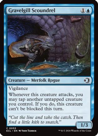 Gravelgill Scoundrel  [Lorwyn Eclipsed] Foil