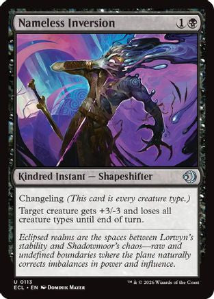 Nameless Inversion  [Lorwyn Eclipsed]