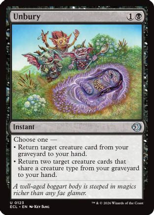 Unbury  [Lorwyn Eclipsed]