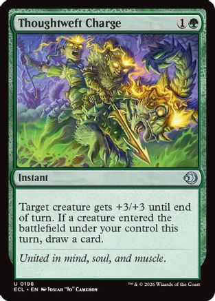 Thoughtweft Charge  [Lorwyn Eclipsed] Foil