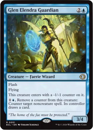 Glen Elendra Guardian  [Lorwyn Eclipsed] Foil