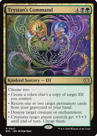 Trystan's Command  [Lorwyn Eclipsed] Foil