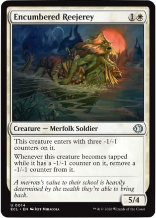Encumbered Reejerey  [Lorwyn Eclipsed] Foil