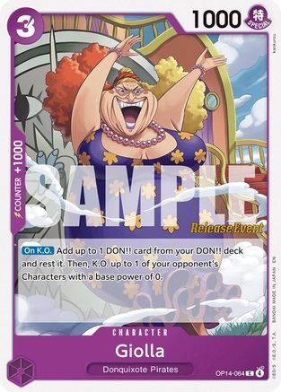 Giolla (OP14-064) - [The Azure Sea's Seven Release Event Cards]