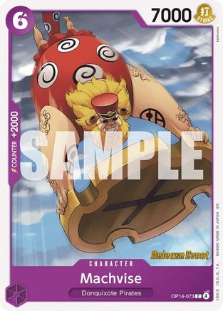 Machvise (OP14-073) - [The Azure Sea's Seven Release Event Cards]