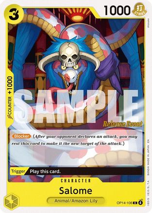 Salome (OP14-106) - [The Azure Sea's Seven Release Event Cards]