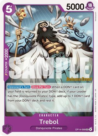 Trebol (OP14-068) - [The Azure Sea's Seven Release Event Cards]