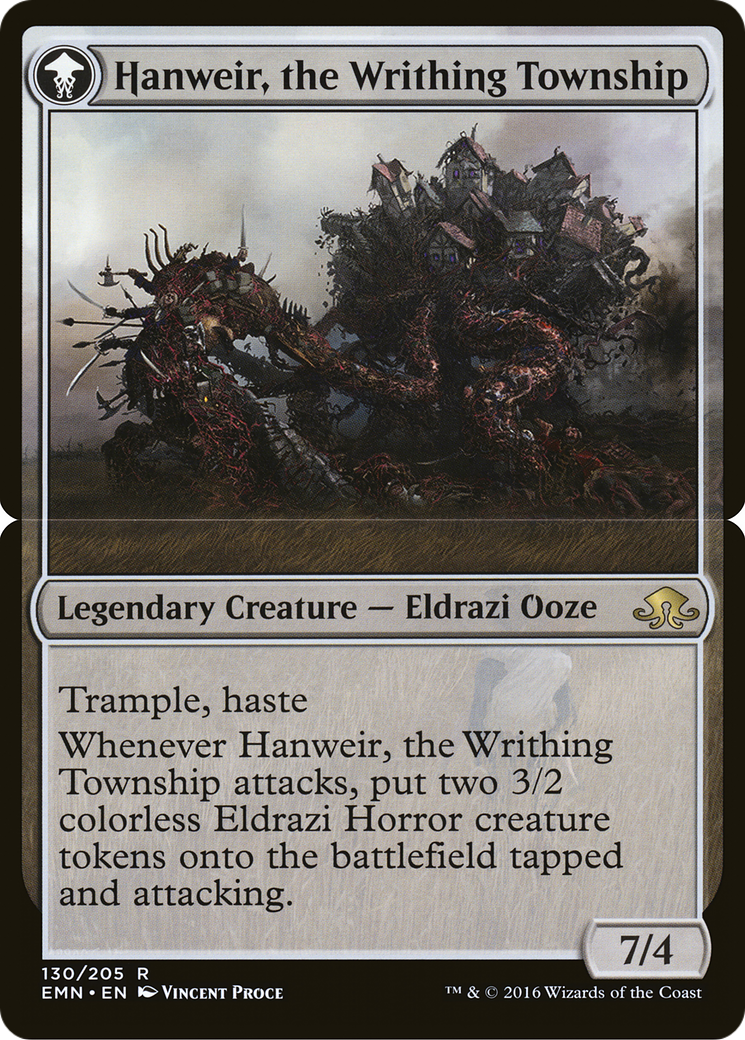 Hanweir, the Writhing Township  [Eldritch Moon]: (mooneldrazidfc)