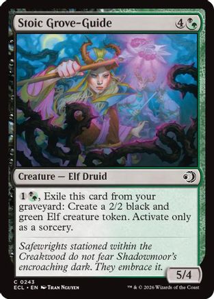 Stoic Grove-Guide  [Lorwyn Eclipsed] Foil