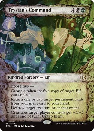 Trystan's Command (Showcase)  [Lorwyn Eclipsed] Foil