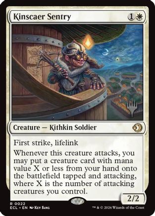 Kinscaer Sentry  [Promo Pack: Lorwyn Eclipsed] Foil