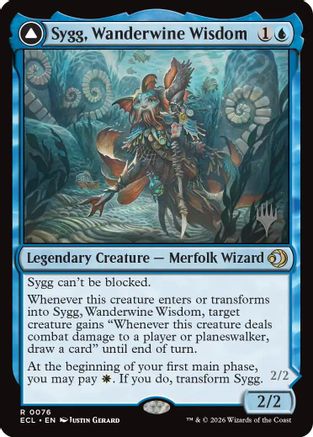 Sygg, Wanderwine Wisdom  [Promo Pack: Lorwyn Eclipsed]