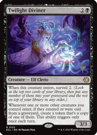 Twilight Diviner  [Promo Pack: Lorwyn Eclipsed]