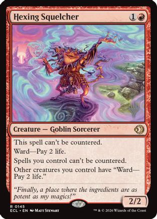 Hexing Squelcher  [Promo Pack: Lorwyn Eclipsed] Foil