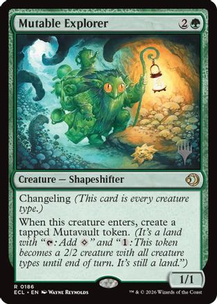 Mutable Explorer  [Promo Pack: Lorwyn Eclipsed]