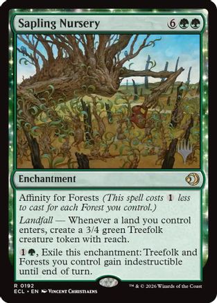 Sapling Nursery  [Promo Pack: Lorwyn Eclipsed] Foil